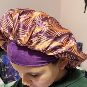 Elegant Satin Bonnet for women